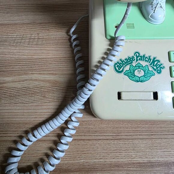 Vintage 1984 Cabbage Patch Kids Landline Telephone ☎️ (Tested & Working! - Picture 5 of 9